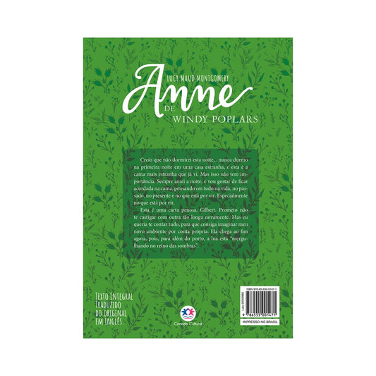 Anne de Windy Poplars | Lucy Maud Montgomery