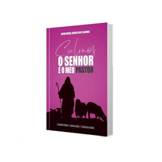 O Senhor é o Meu Pastor | Devocional Diário | Capa Rosa