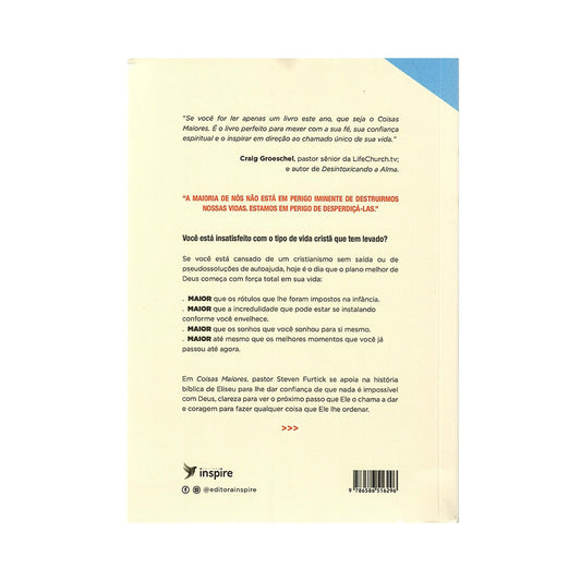 Coisas Maiores | Steven Furtick