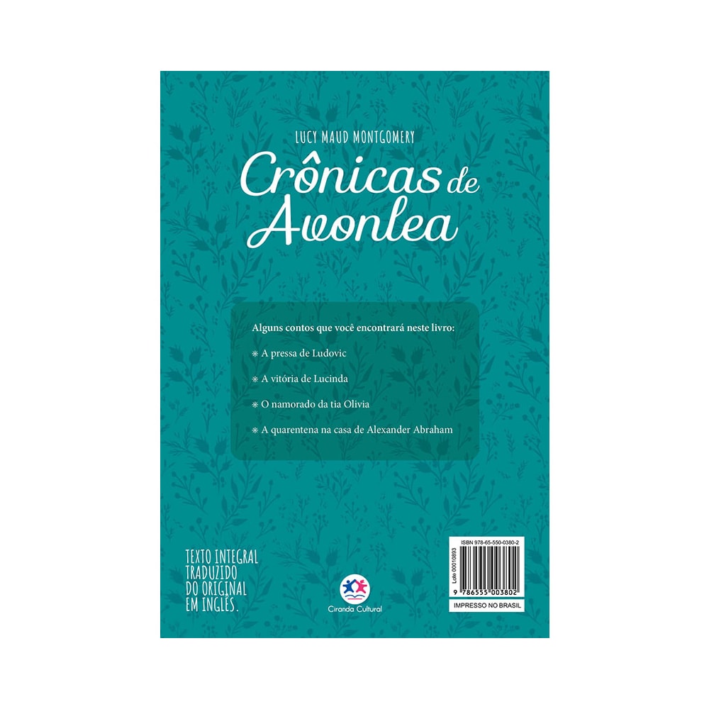 Crônicas de Avonlea | Lucy Maud Montgomery