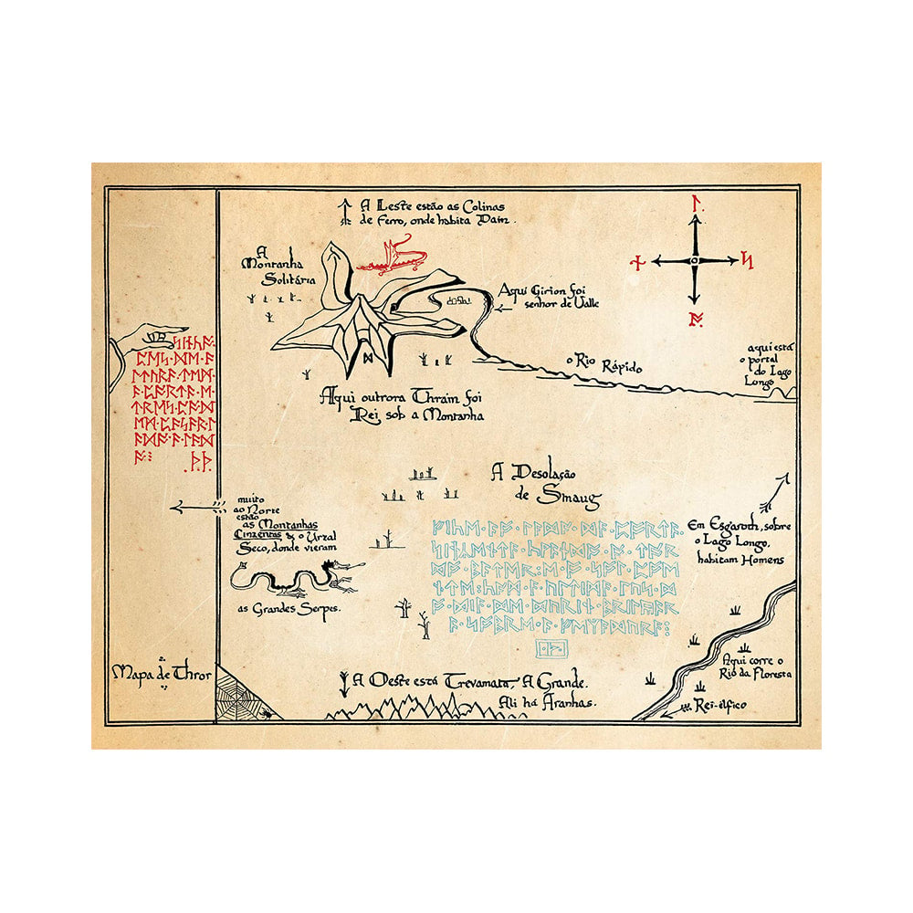 O Hobbit | J.R.R Tolkien (Capa Smaug)