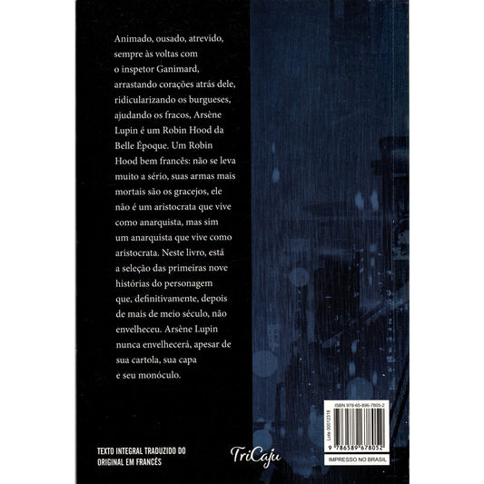 Arsene Lupin o Ladrão de Casaca | Maurice Leblanc | Tricaju