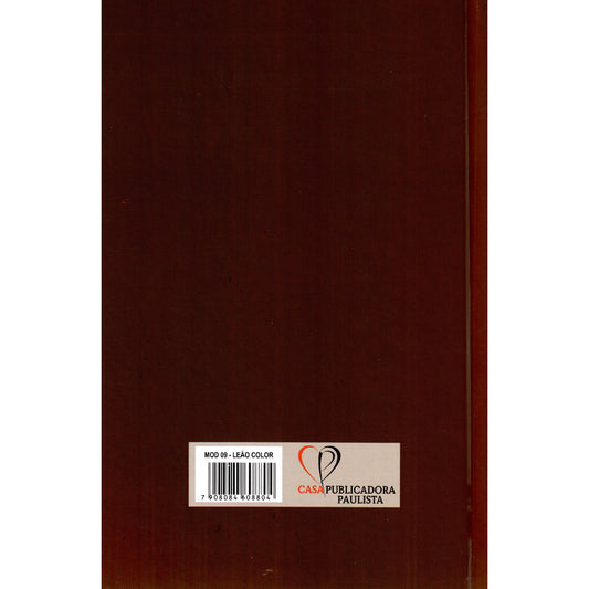 Bíblia Leão Color | ARC | Letra Normal | Harpa e Corinhos | Capa Dura
