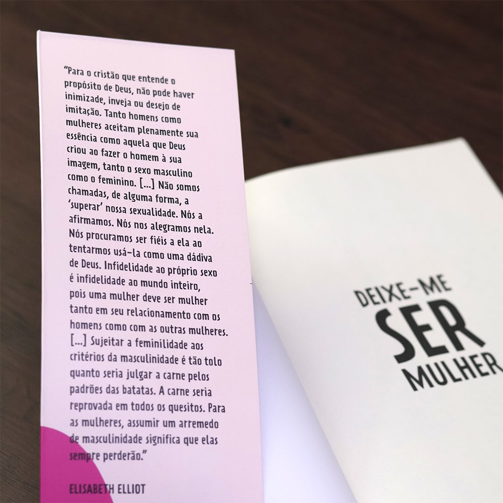 Deixe-me ser Mulher | Elisabeth Elliot
