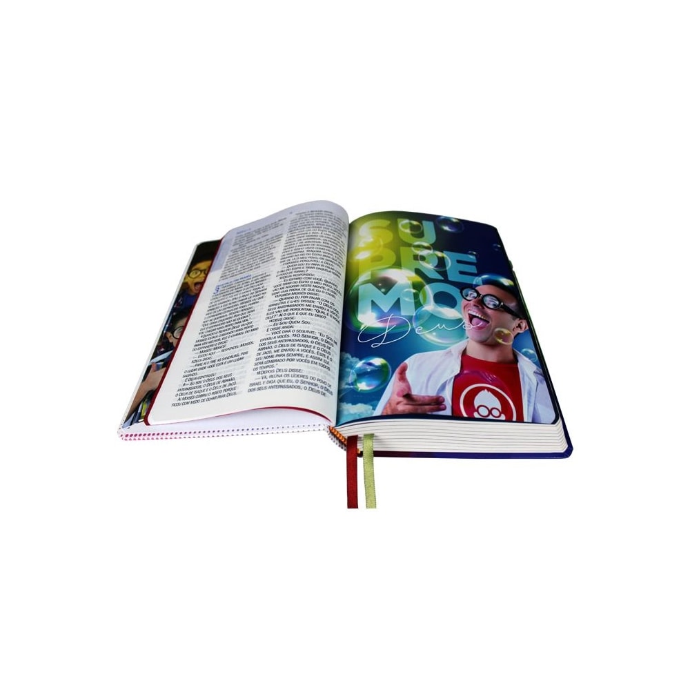 Bíblia de Estudo Kids | NTLH | Letra Normal | Mundo de Otávio | Capa Dura