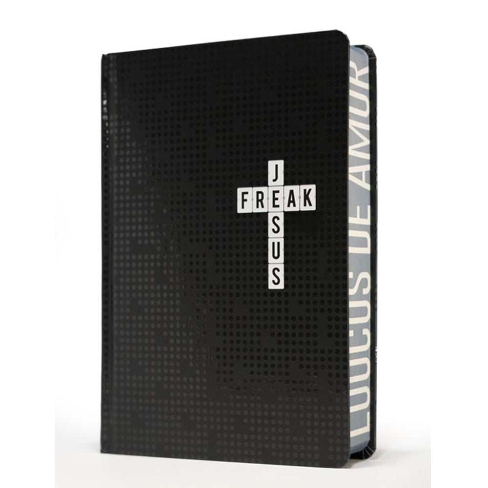 Bíblia Sagrada Jesus Freak | NVI | Letra Gigante | Capa Preta