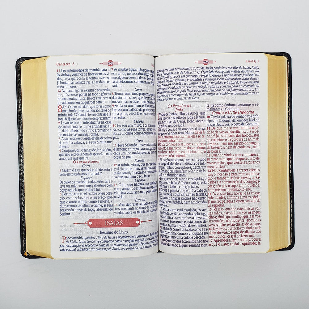 Bíblia Mover de Deus | ARC | Letra Grande | Harpa Avivada e Corinhos | Capa PU Preta