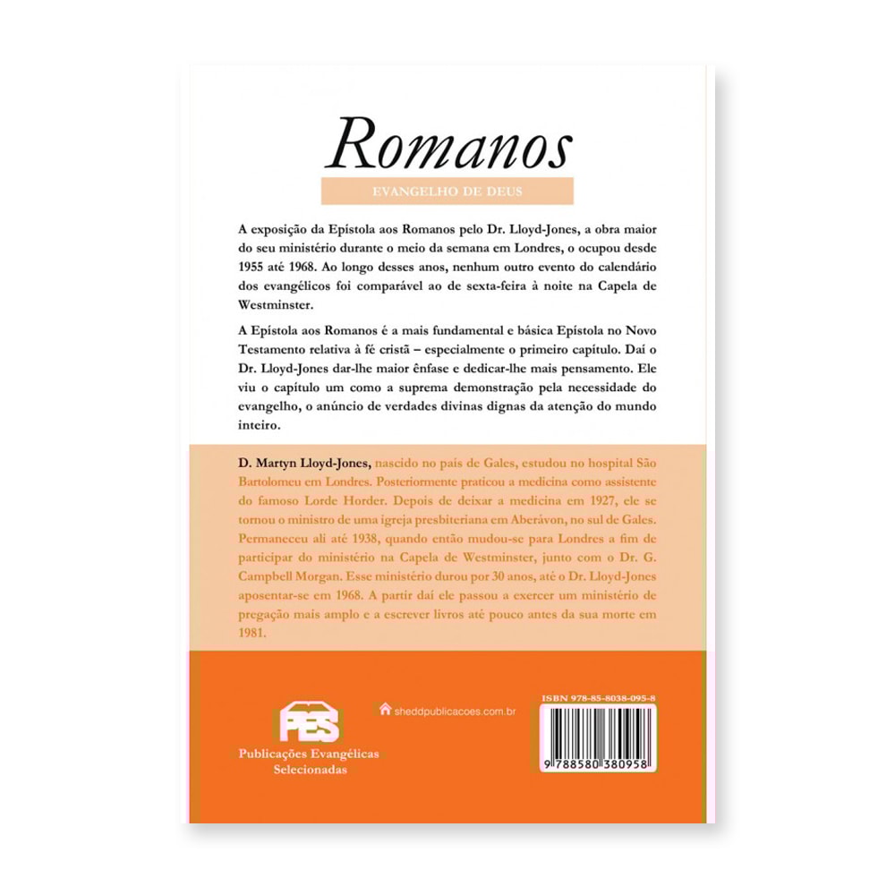 Romanos vol 1 - Evangelho de Deus | DM Lloyd-Jones