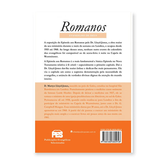 Romanos vol 1 - Evangelho de Deus | DM Lloyd-Jones