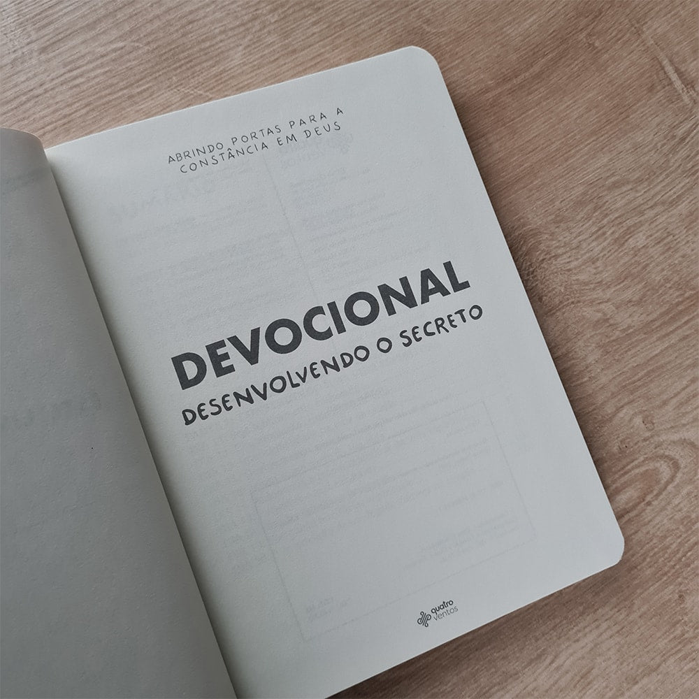 Devocional | Desenvolvendo o Secreto
