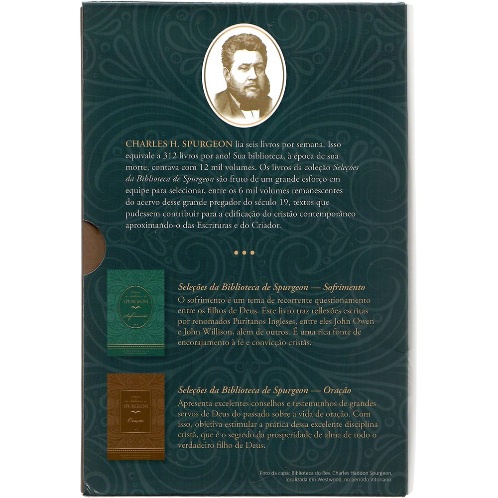 Seleções da Biblioteca de Spurgeon | Box - Sofrimento e Oração | Capa Dura