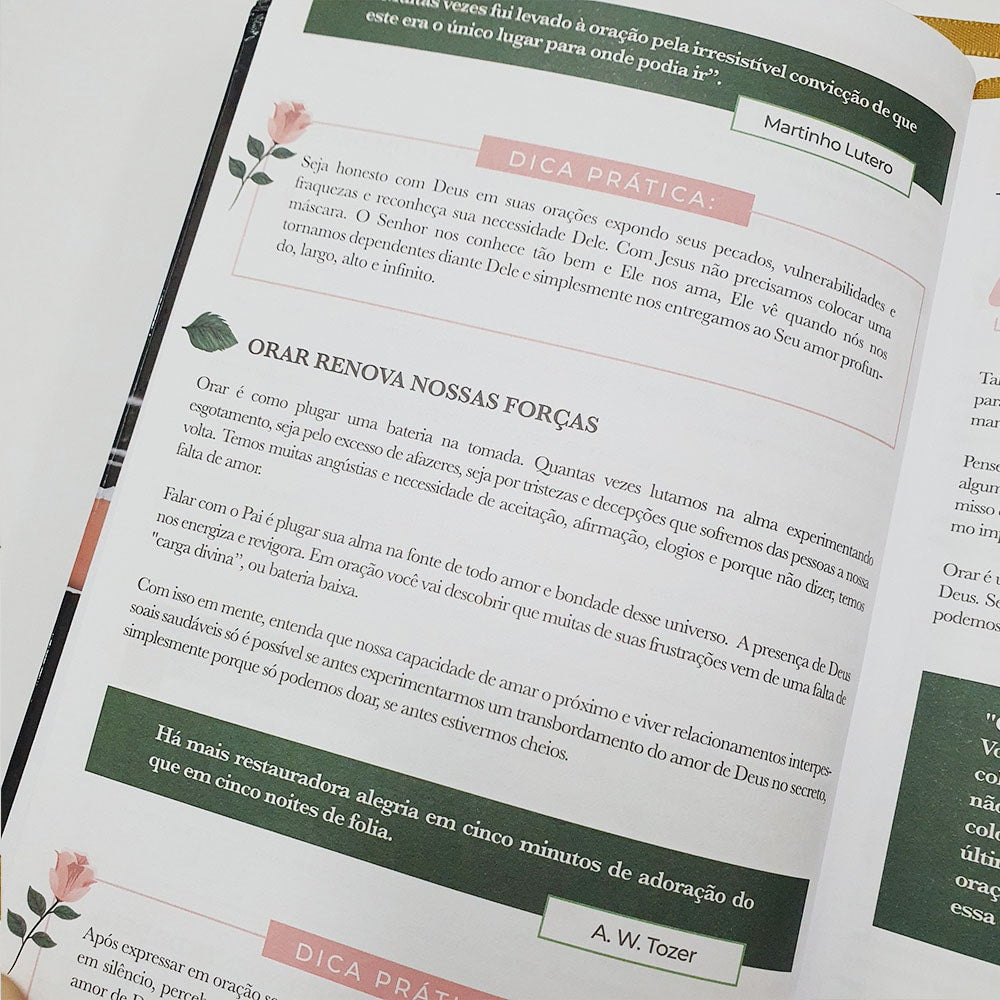 Planner de Oração Jesus Copy | Capa Dura