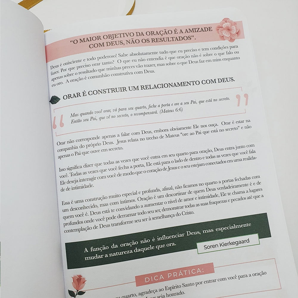 Planner de Oração Jesus Copy | Capa Dura