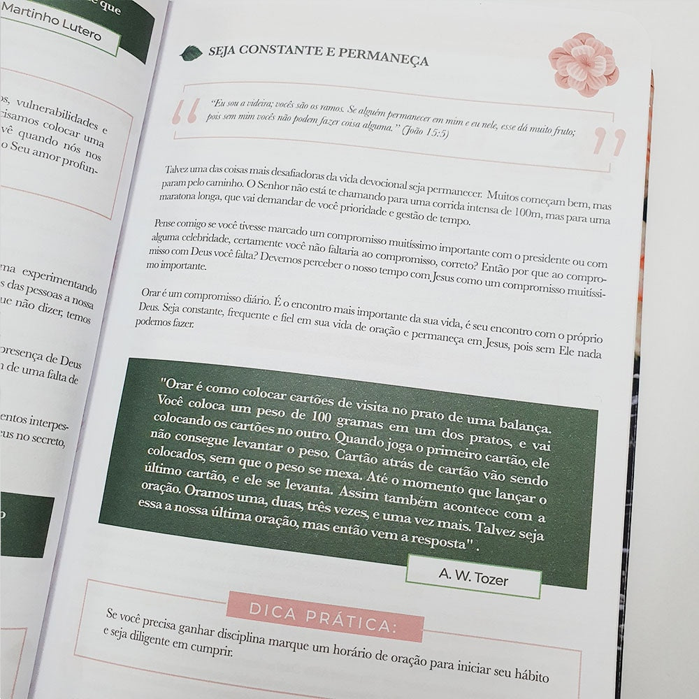 Planner de Oração Jesus Copy | Capa Dura