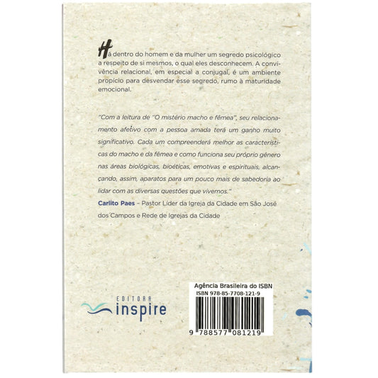 O Mistério Macho e Fêmea | Fábio Damasceno | 2ª Edição Ampliada