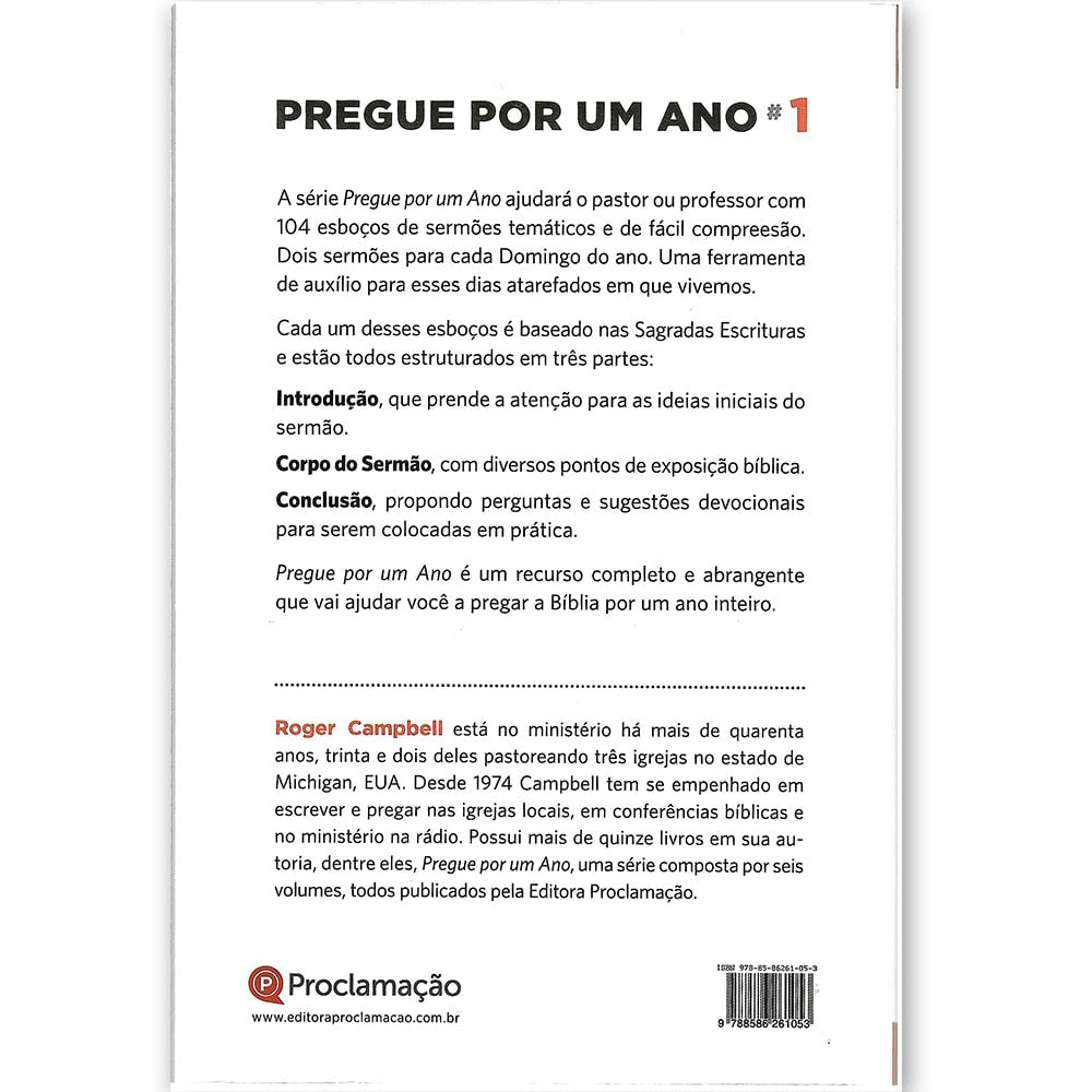 Pregue Por Um Ano 1 | Roger Campbell