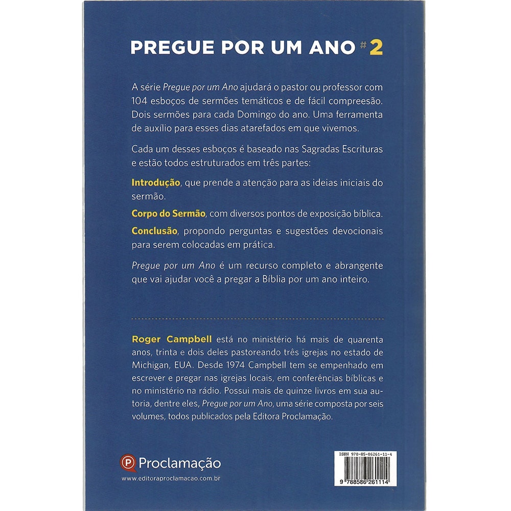 Pregue Por Um Ano 2 | Roger Campbell