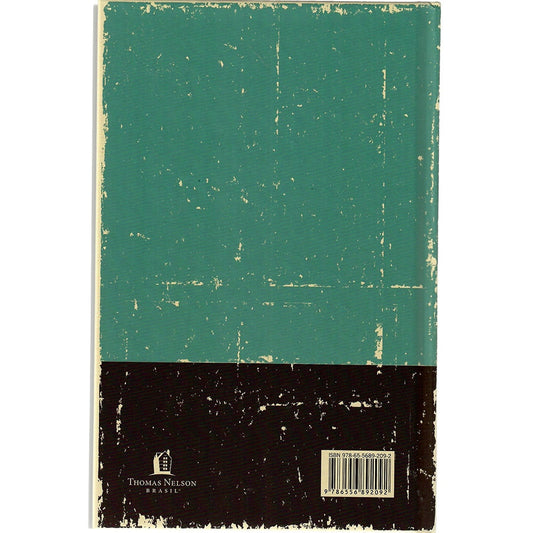 Bíblia Retrô Turquesa | Leitura Perfeita | NVI | Letra Grande | Capa Dura