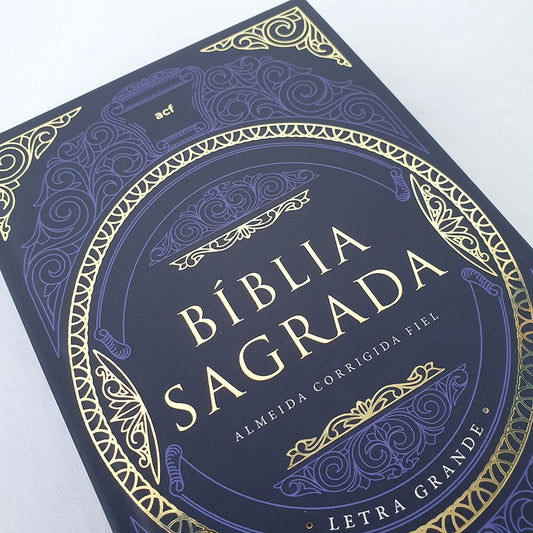 Bíblia Tesouro Sagrado | Leitura Perfeita | ACF | Letra Grande | Capa Dura