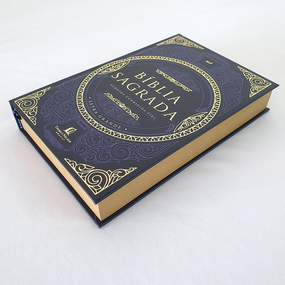 Bíblia Tesouro Sagrado | Leitura Perfeita | ACF | Letra Grande | Capa Dura