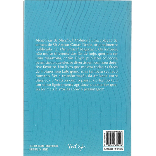 Memórias de Sherlock Holmes | Arthur Conan Doyle | Tricaju