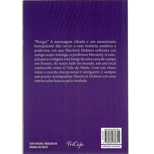 Sherlock Holmes | O vale do medo | Arthur Conan Doyle | Tricaju