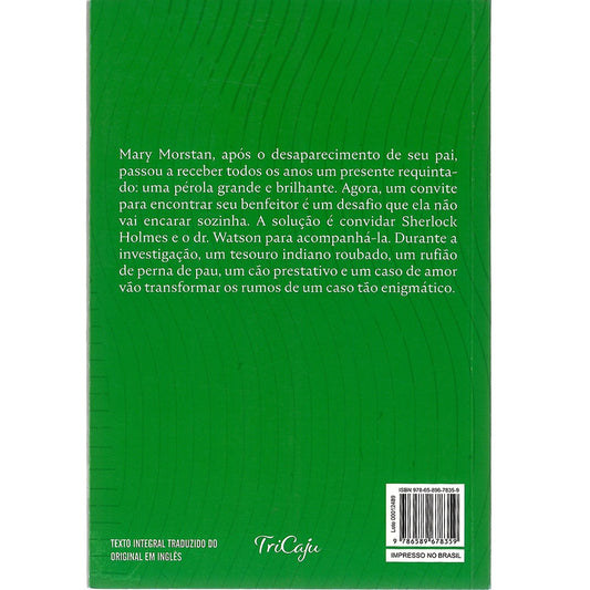 Sherlock Holmes | O signo dos quatro | Arthur Conan Doyle | Tricaju