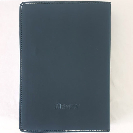 Bíblia Sagrada Harpa Avivada e Corinhos | ARC | Letra Jumbo | Índice | Luxo Azul