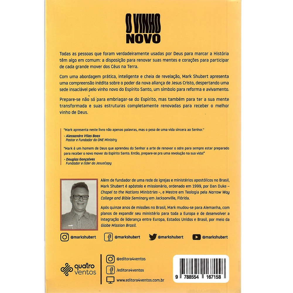 O vinho novo | Mark Shubert