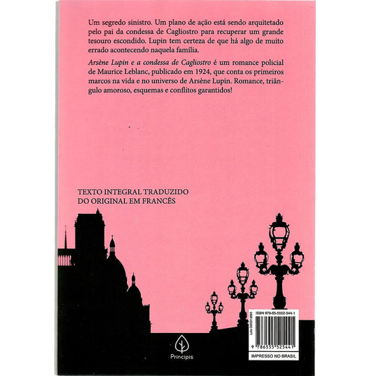 Arsene Lupin e a condessa de Cagliostro | Maurice Leblanc