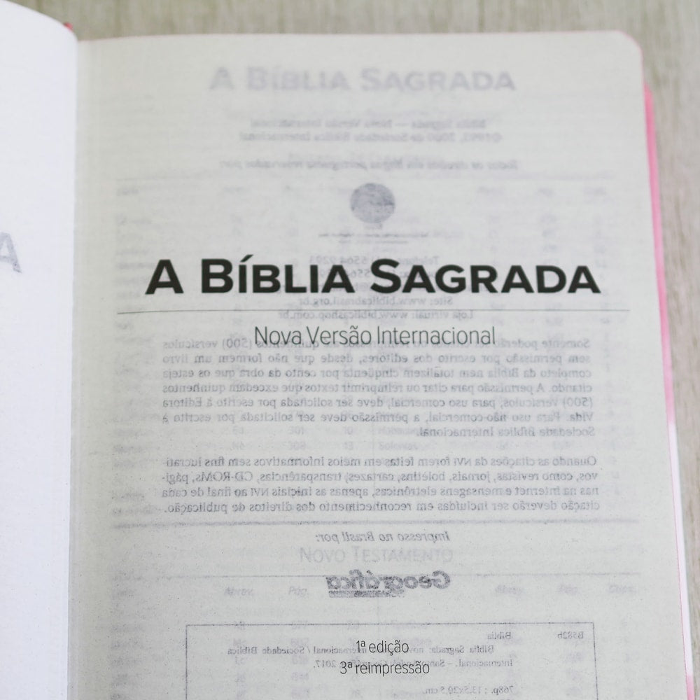 Bíblia Asas do Pensamento | NVI | Letra Normal | Capa Dura