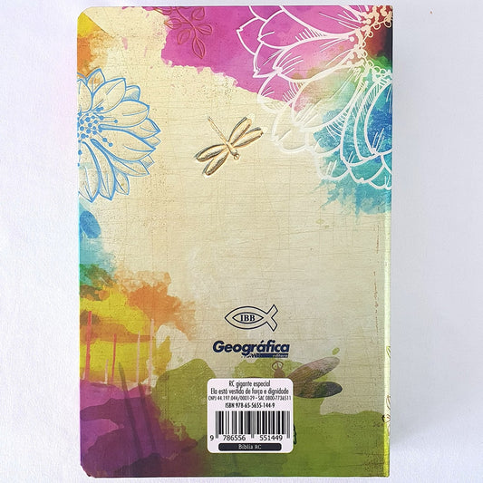 Bíblia Ela está Vestida | ARC | Letra Grande | Capa Dura