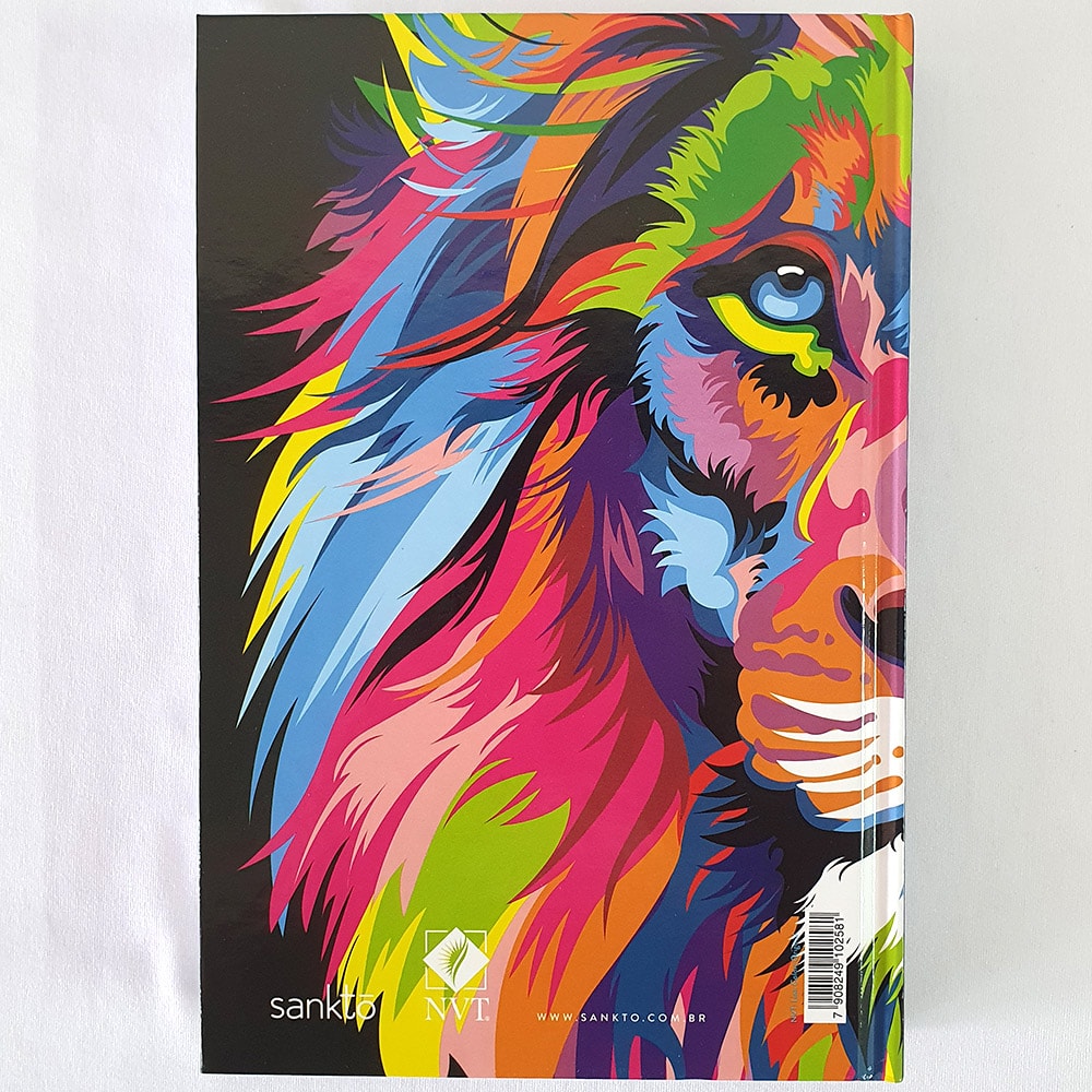 Bíblia Lion Colors POP | NVT | Letra Normal | Capa Dura