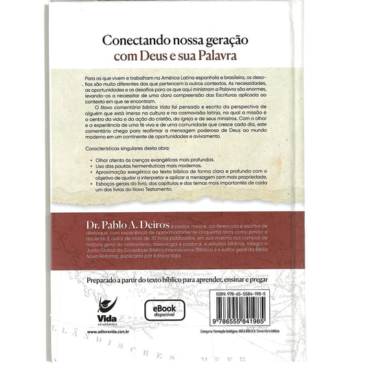 Novo Comentário Bíblico Vida | Lucas | Capa Dura