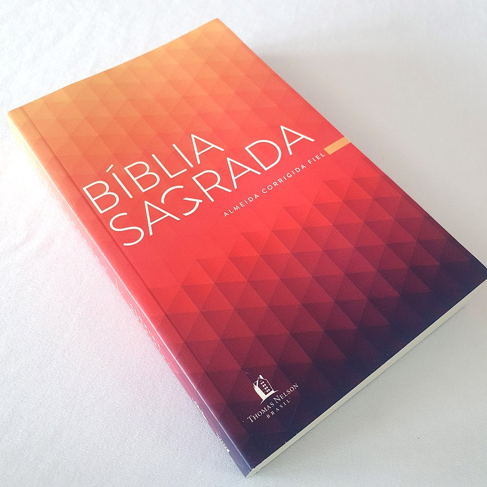 Bíblia Prisma Coral | ACF | Letra Normal | Brochura