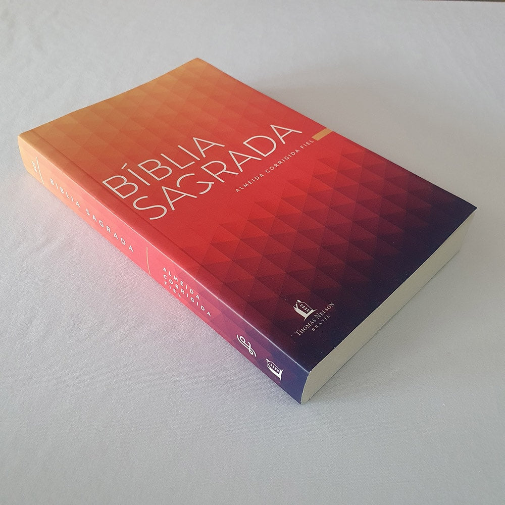 Bíblia Prisma Coral | ACF | Letra Normal | Brochura