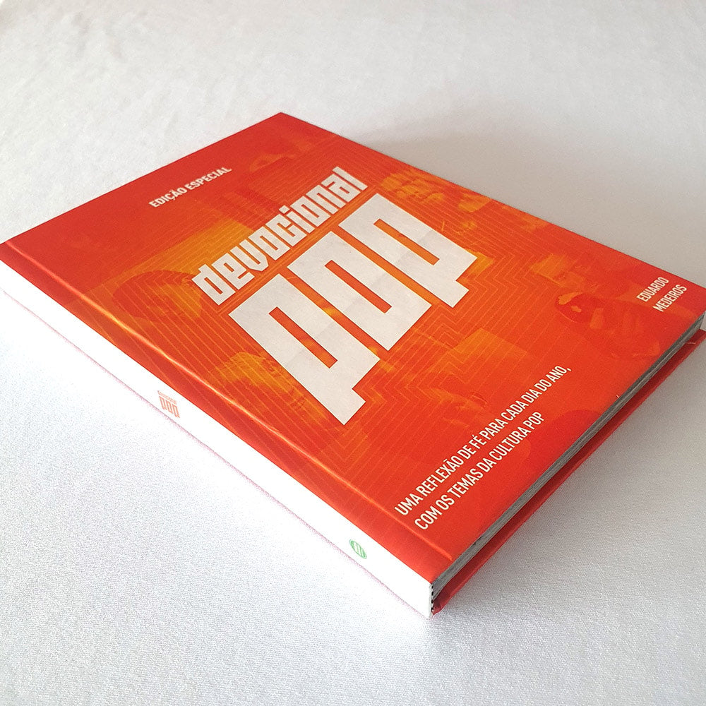 Devocional Pop | Eduardo Medeiros | Capa Dura Laranja
