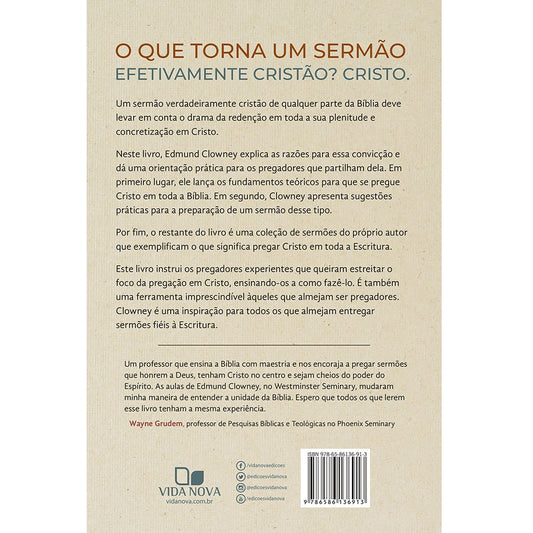 Pregando Cristo em toda a Escritura | Edmund Clowney