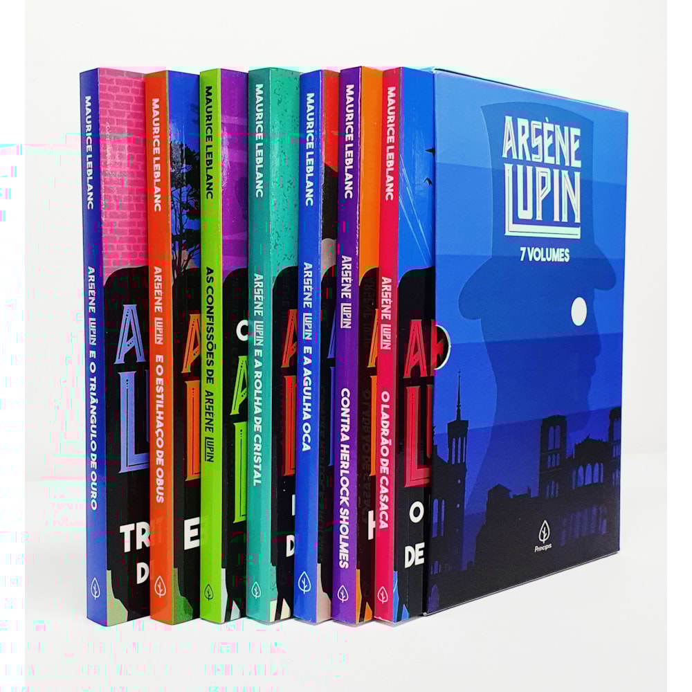 Box Lupin I | Com 7 livros e marcador de páginas