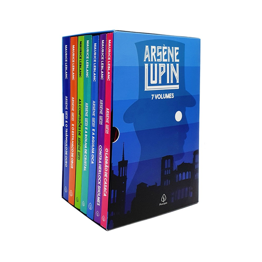 Box Lupin I | Com 7 livros e marcador de páginas