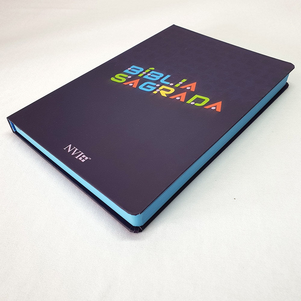 Bíblia Sagrada Slim Color Pop It | NVI | Letra Maior | Semi Luxo