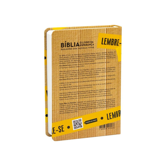 Bíblia O Livro da Esperança Lembre-se | NAA | Letra Normal | Capa Dura