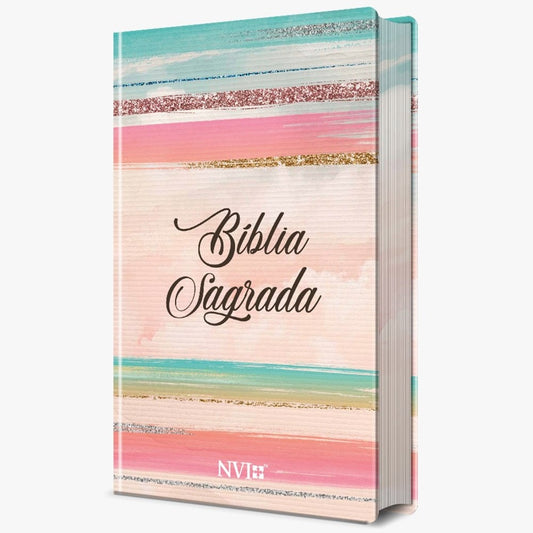 Bíblia Sagrada Feminina Colorida | NVI | Letra Normal | Capa Dura