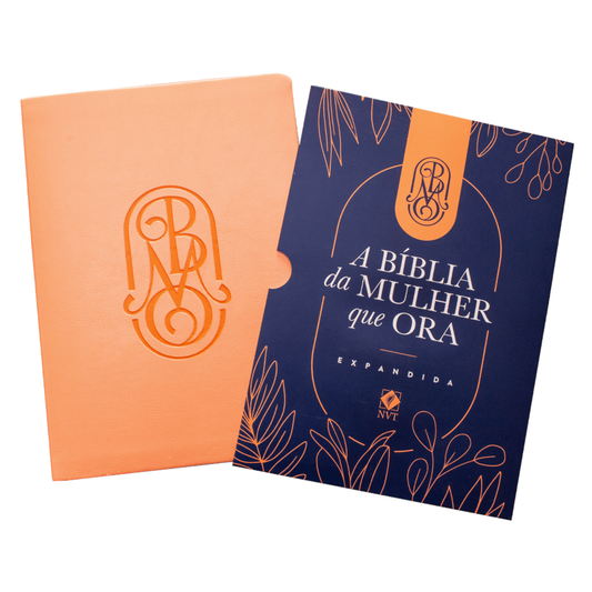 A Bíblia da Mulher que Ora - Edição Expandida | NVT | Letra Normal | Salmão