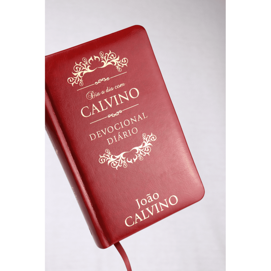 Dia a Dia com Calvino | Devocional | Capa Couro