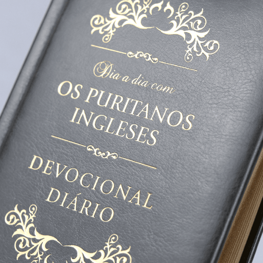 Dia a Dia com os Puritanos Ingleses | Devocional | Capa Couro