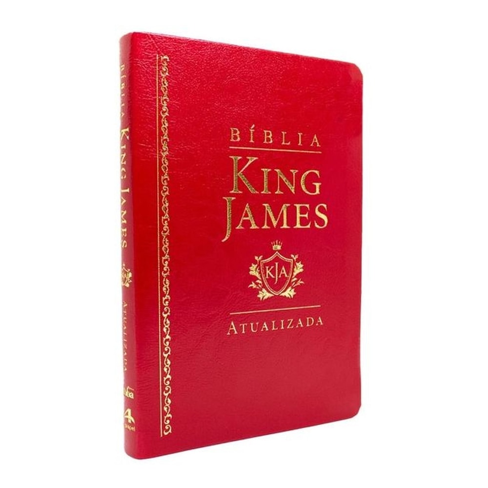 Bíblia King James Atualizada Slim | KJA | Vermelha