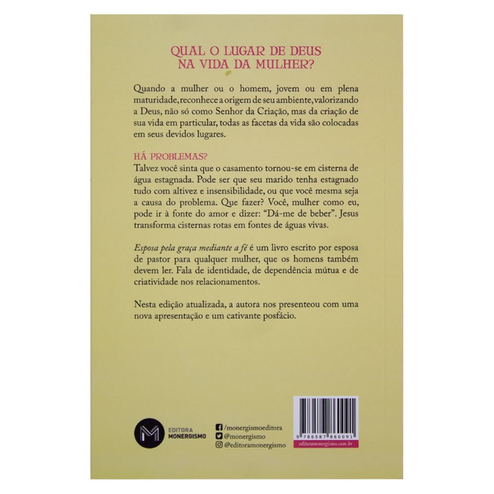 Esposa pela Graça Mediante a Fé | Elizabeth Charles Gomes