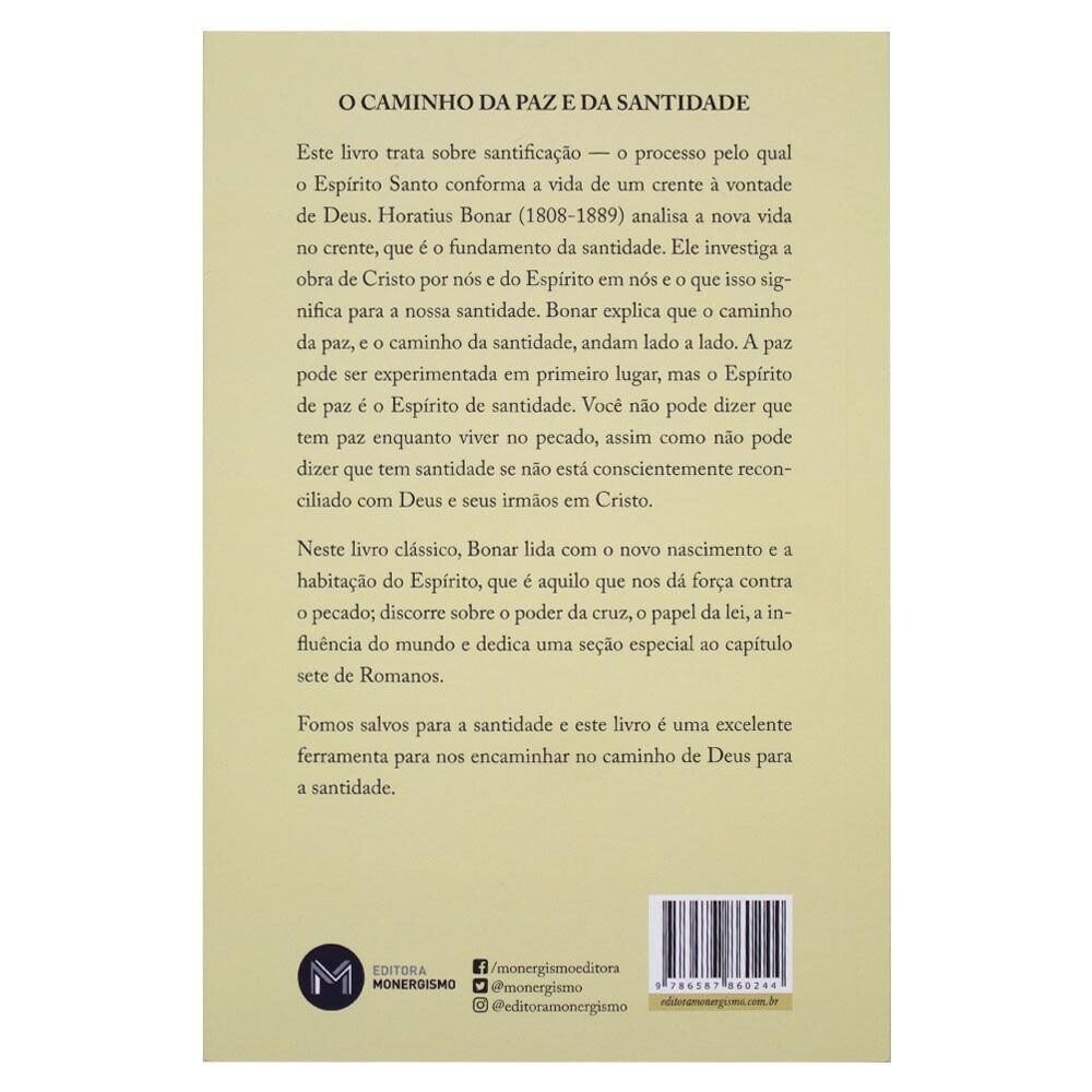 O Caminho de Deus para a Santidade | Horatius Bonar