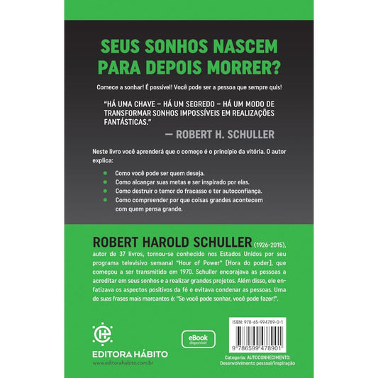 Você pode ser quem deseja | Robert H. Schuller